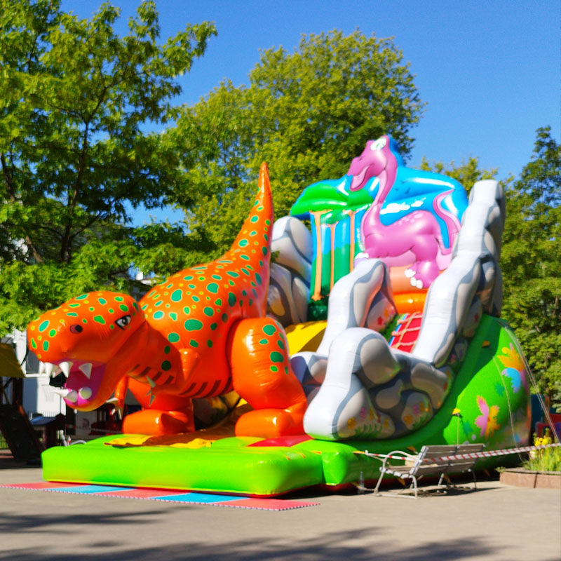 Dmuchana zjeżdżalnia Dinozaur - wynajem - Warszawa